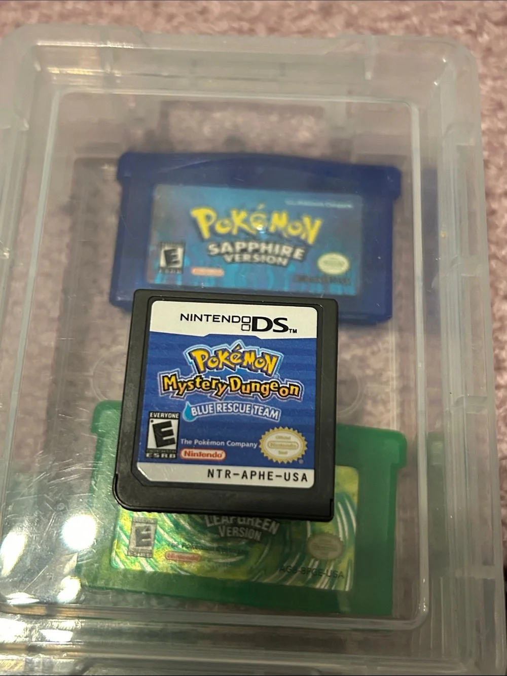 Nintendo DS Pokémon Mystery Dungeon Blue Rescue Team - Black Label